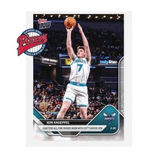 Kon Knueppel RC 3PM Record 2025-26 NBA Topps NOW Card 184 Presale