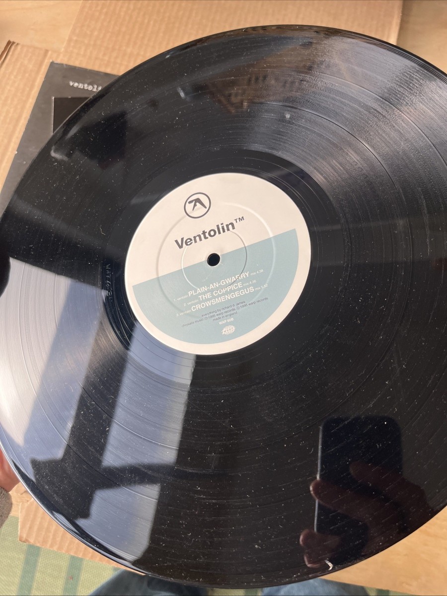 Aphex Twin Ventolin Vinyl EP. VG+ Warp Rephlex AFX | eBay