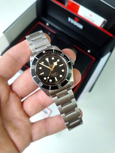 Tudor Black Bay Heritage Black ETA 41mm 79220N Smiley Dial