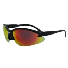 Global Vision Eyewear COUBKGTR Cougar Gtech Red Lense Black Frame