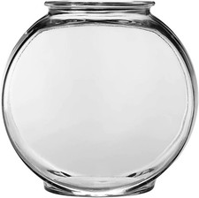 4262 Goldfish Bowl Drum 1 Gallon durable glass fish Bowl