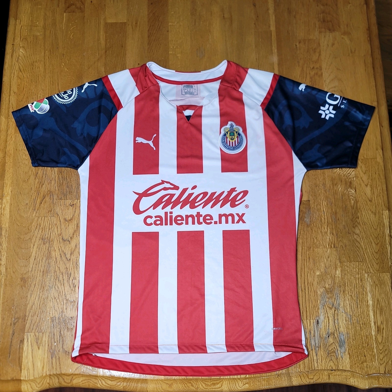 Puma Club Chivas Guadalajara Authentic Jersey Mens Large/Grande 2021/22