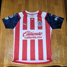 Puma Club Chivas Guadalajara Authentic Jersey Mens Large/Grande 2021/22