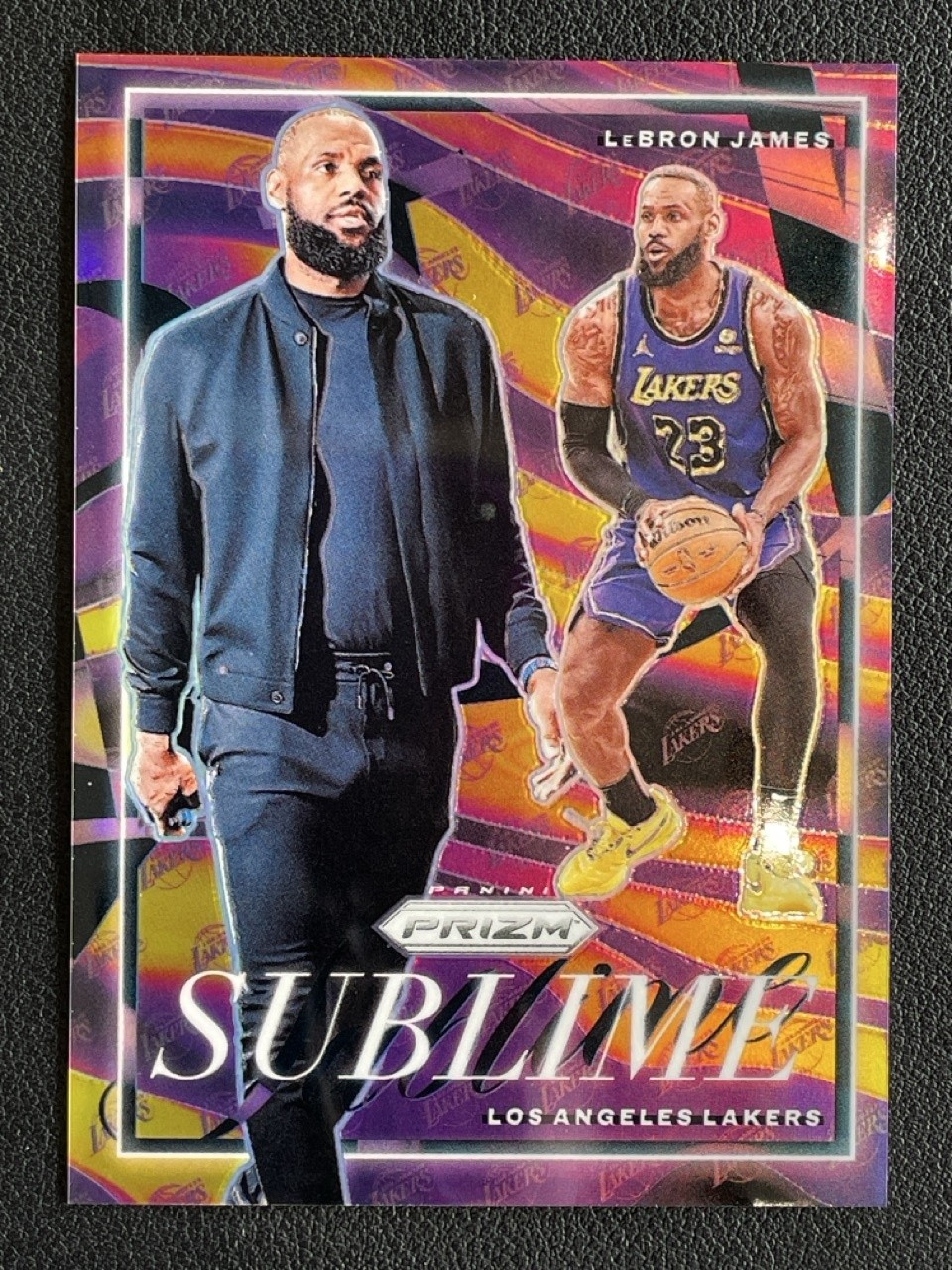 LeBron James 2024-25 Panini Prizm Sublime SSP Los Angeles Lakers #22
