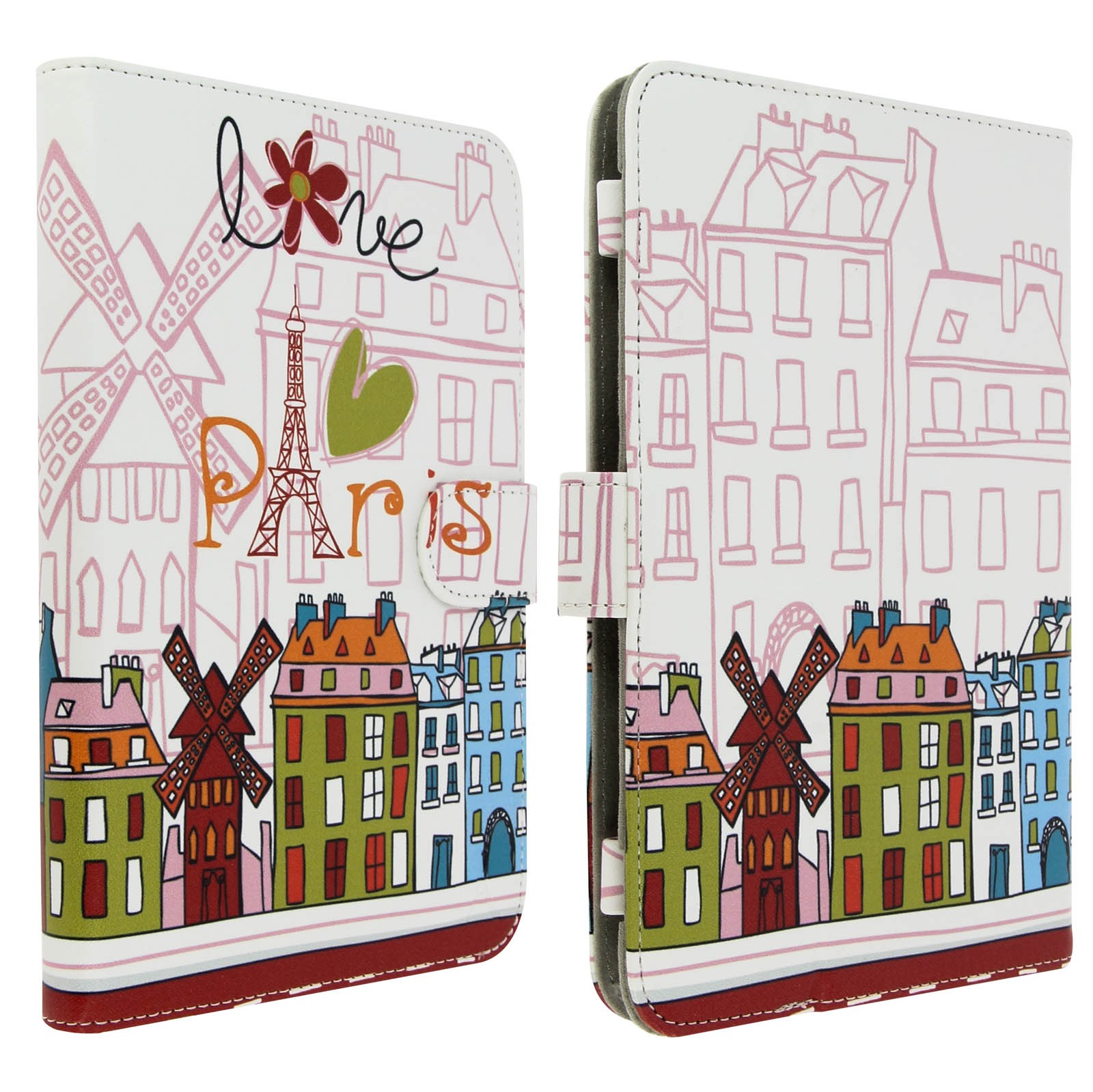 Protection tablette 7 8 pouces étui folio universel Akashi Paris