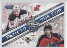 2012 Certified Path to the Cup Quarterfinals Travis Zajac Mikael Samuelsson 2b1