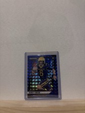 2025 Panini Prizm Draft Picks - Garrett Greene #148 Blue Finite Prizm /89 (RC)