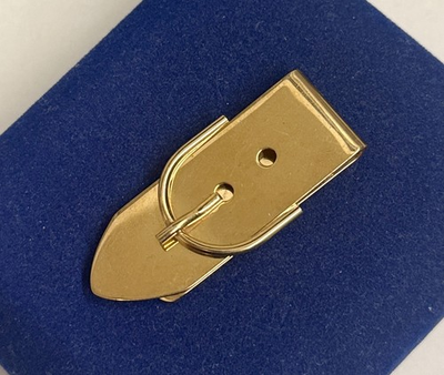 #ad #ad RARE 14.8g CLEAN Gold Filled Money Clip Belt Design Gf 2” Victorian $88.00