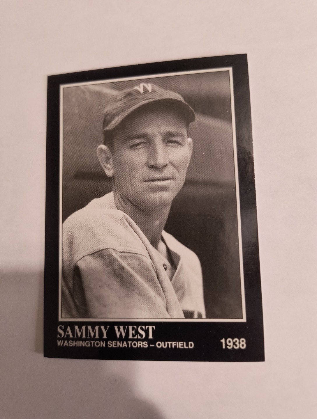 SAMMY WEST 1991 CONLON COLLECTION THE SPORTING NEWS #241