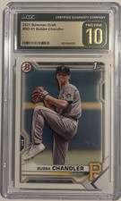 2021 Bowman Draft - Bubba Chandler #BD-41 - CGC Pristine 10