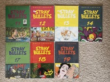 Stray Bullets By David Lapham 11, 12, 13, 14, 17, 18, 19 Comic Lot