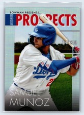 2023 Bowman Samuel Munoz Modern Prospects #MP-11 Los Angeles Dodgers
