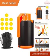 Toy Tactical Grenade Plastic for CS Battle Game with Foam Balls Durable ABS