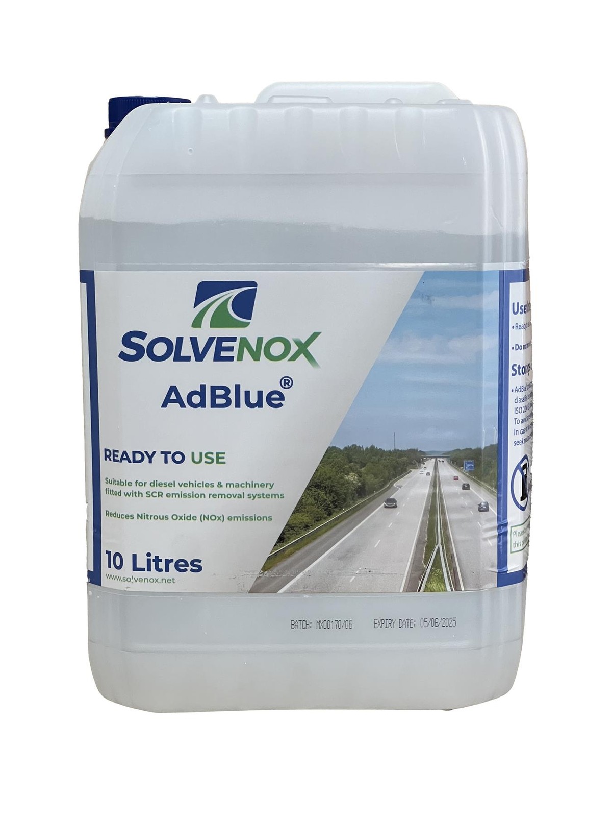 AdBlue 10L High Purity AUS32 Fluid | ISO 22241 | Cars Vans Trucks SCR Systems