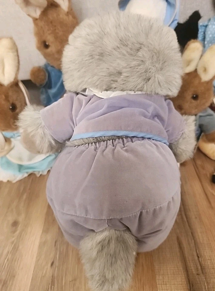 EDEN Toys Vintage Peter Rabbit And Company Lot of 9 1980's With Tags Stuffed Toy - Image 3 of 4