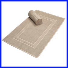 Cotton 20x32 inch 2-Pack Bath Mats - 100 Ringspun Cotton - Luxury Hotel  Sp...