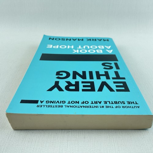 Everything Is -: A Book About Hope by Mark Manson Paperback 9780062957719 - Picture 5 of 13