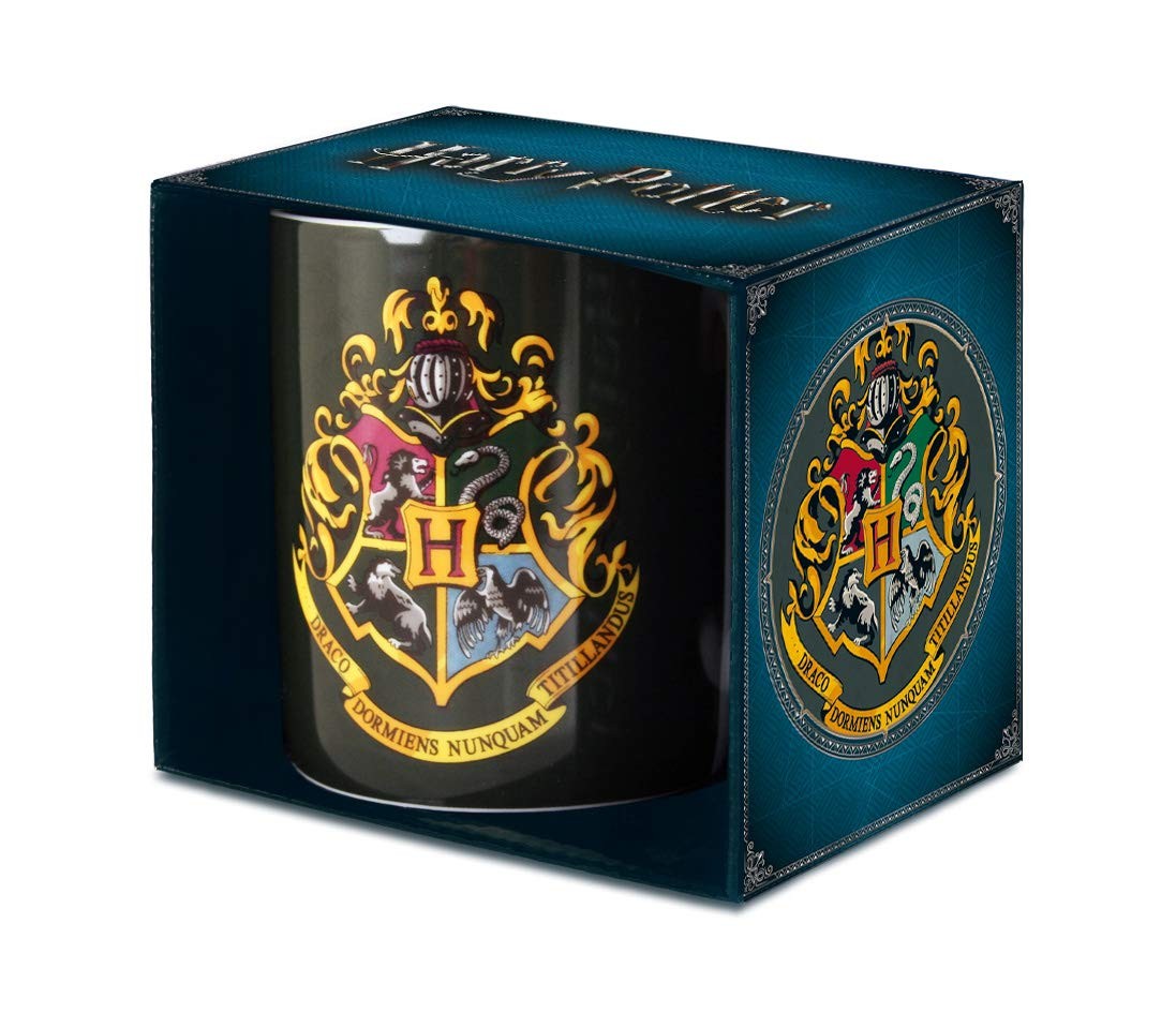 Logoshirt - Film - Harry Potter - Hogwarts - Logo - Boxed Coffee Mug - multicolo
