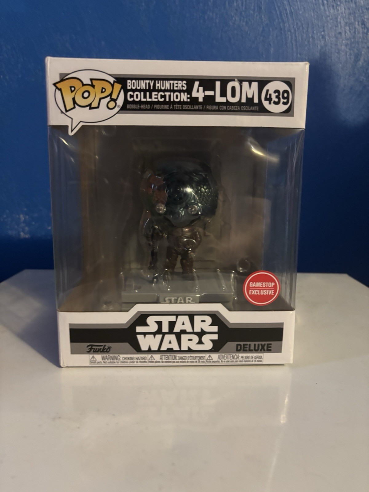 Funko Pop! Deluxe: Star Wars - Bounty Hunters Collection: 4-Lom - GameStop