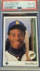 Upper Deck 1989 Star Rookie Ken Griffey Jr #1 PSA 8 Mariners Baseball