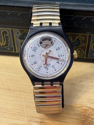 Swatch Automatic SAN103 1993 Vintage Wrist Watch. Great Condition.