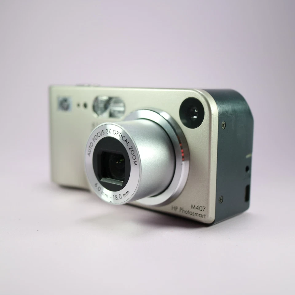 HP Digital Camera Photosmart M407 4.1MP Silver Tested - Image 2 of 4