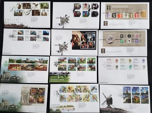 2017 Royal Mail GB First Day Covers - Collection of 21 with Inserts