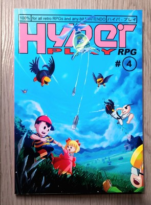 HyperPlay RPG Fanzine #5 + Gratis Karte & Final Fantasy VIII Sticker/Karte von 1999