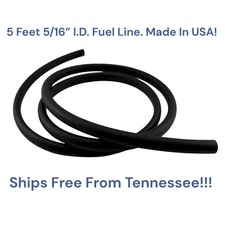 5/16" FUEL LINE HOSE 5 FT ROLL J30R6 GAS E-85 BIO DIESEL USA MADE NEW 