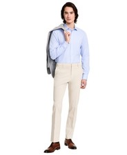Tommy Hilfiger Mens Modern fit Dress Pants 42 / 30 Yellow Solid