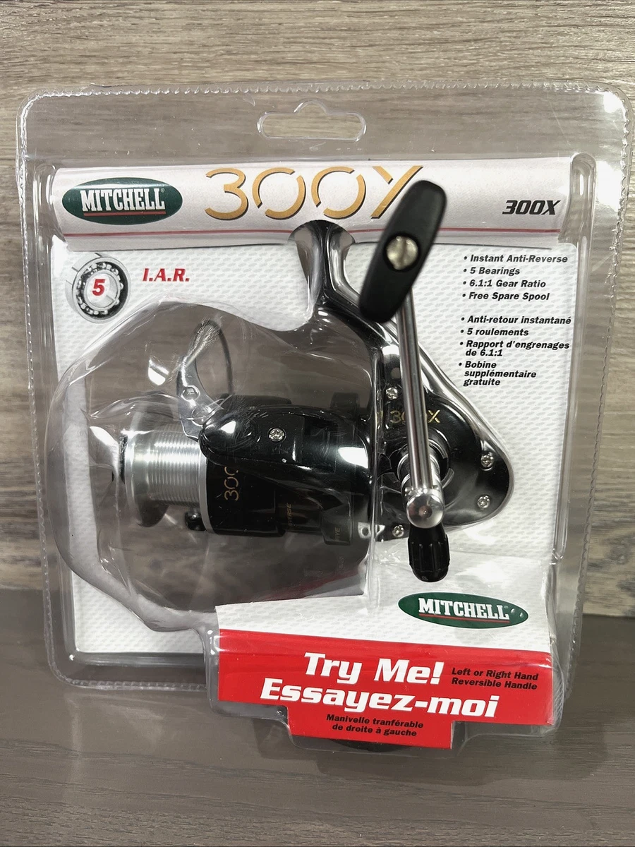 Mitchell 300X 5 Bearings 6.1:1 Ratio Fishing Reel New Sealed | eBay