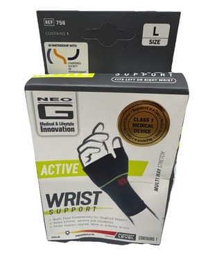 NEW NEO G Active Wrist Support ~1 Support Each ~ Large Size