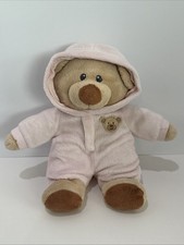 Ty Teddy Bear Pink Pajamas Plush 10 Stuffed Animal Beanbag