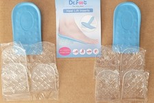 Dr.Foot Adjustable 5-Layer Height Increase Insoles, Silicone Heel Cushion Insert