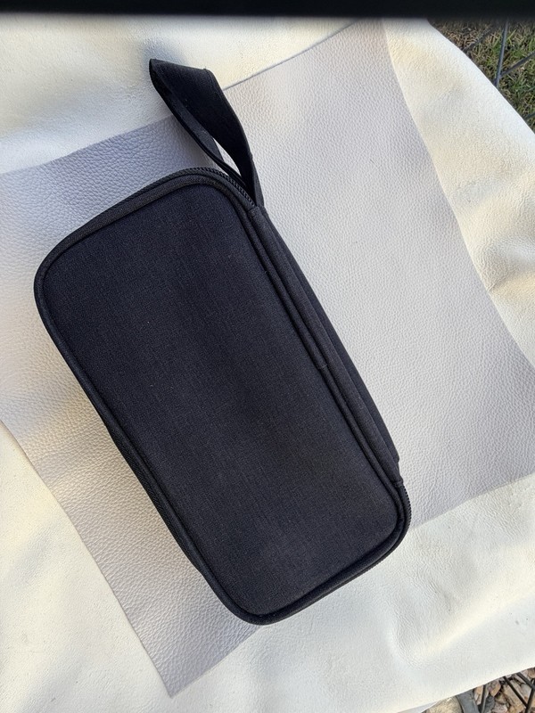Knife Soft Sided Case Black 2-Handles Holds 12 Knives + Storage Bag UNUSED Nice