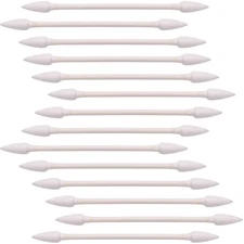 Pointed Cotton Swabs Compatible with Q Tips Double Precision Tips Cotton Buds wi