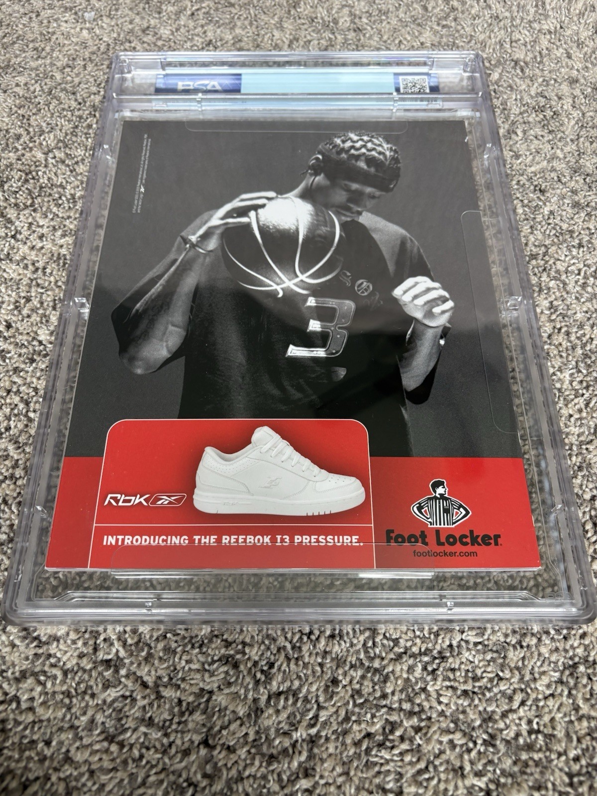 LEBRON JAMES 2003 MCDONALDS ALL AMERICAN HIGH SCHOOL BASKETBALL PROGRAM PSA 8.5 view 7