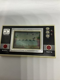 Nintendo Game & Watch Turtle Bridge TL-28 Widescreen Very Good Condition