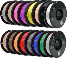 PLA 3D Printer Filament Bundle, Dimensional Accuracy /- 0.02 Mm, 16 X 1 Kg Spoo