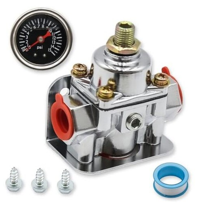 #ad Fuel Pressure Regulator Zinc Alloy Carburetor Fuel Valve 12 804 1 4 PSI Fuel $48.44