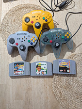 Nintendo 64 Game Pak PAL NUS-EUR-1 Turbo with Competition Pro Controllers