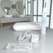 Philips Sonicare Optimal Clean Toothbrush White/Blue– New, No Retail Box