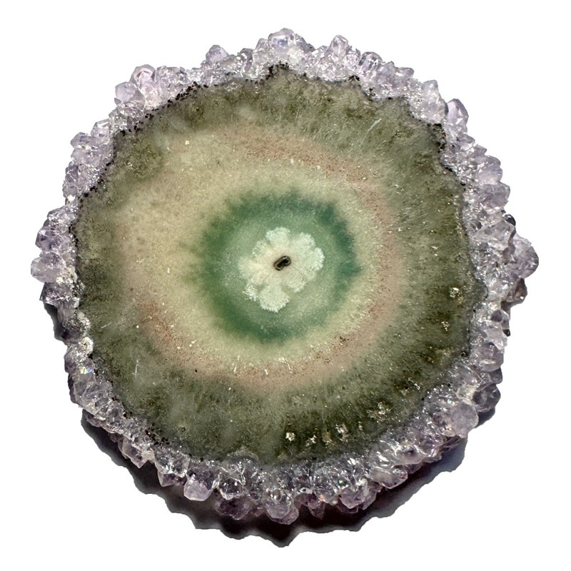 Stalactite Flower Slice  Polished Both Sides    VX97