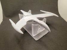 Star Trek 3D Printed Ship - Romulan Daeinos Class Warbird - 6.5 Inch