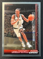Latrell Sprewell 2005-06 Bowman #29 Minnesota Timberwolves