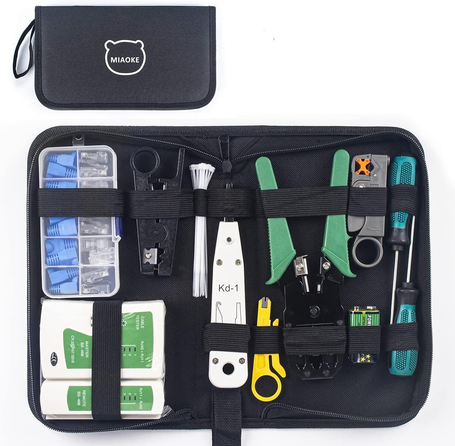 Offerta Kit 21 in 1 Strumenti di Rete e Tester Professionale per Cavi