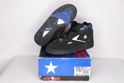 NOS Vintage 90s Converse Power Game II Mid Basketball Sneakers