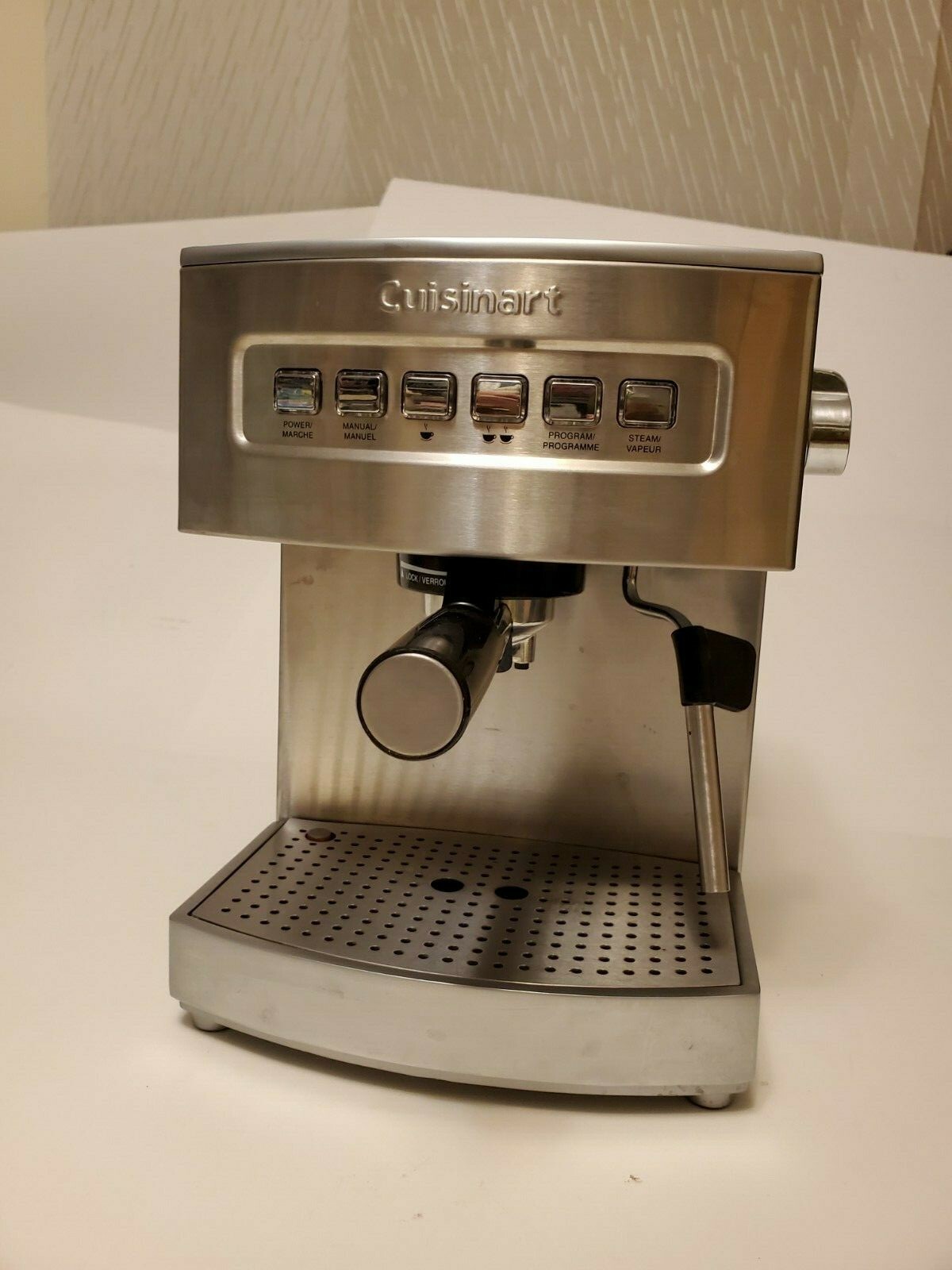 Cuisinart EM-200C Espresso Machine For Parts or Repair As-Is