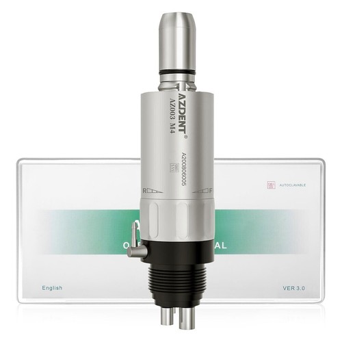 AZDENT Dental High Low Speed Straight/Air Motor/Contra Angle Handpiece 2/4 Holes - Picture 17 of 52