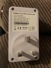 1   Simpler Networks HP200PT64BT2 200Mbps PLC Mini Passthrough Powerline Adapter